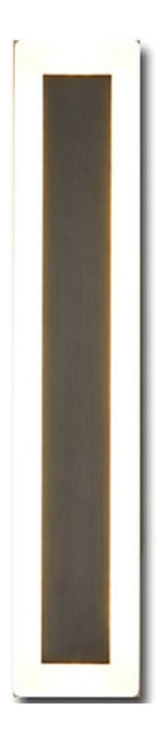 Applique murale Blanc et Ambre a presence elegante et lumiere agreable 30 W 3000 K