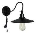 Eclairage Noir et Ambre contemporain en version applique murale 60 W E27 82-9457