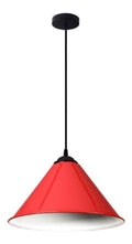 Suspension Rouge au style moderne avec conception fonctionnelle E27