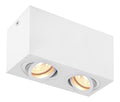 Eclairage Blanc et Ambre contemporain en version spot de plafond 10 W