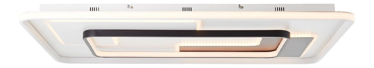 Plafonnier decoratif Noir et Blanc avec diffusion lumineuse harmonieuse 57W