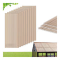 Plaques toiture revetement en plastique de jardin
