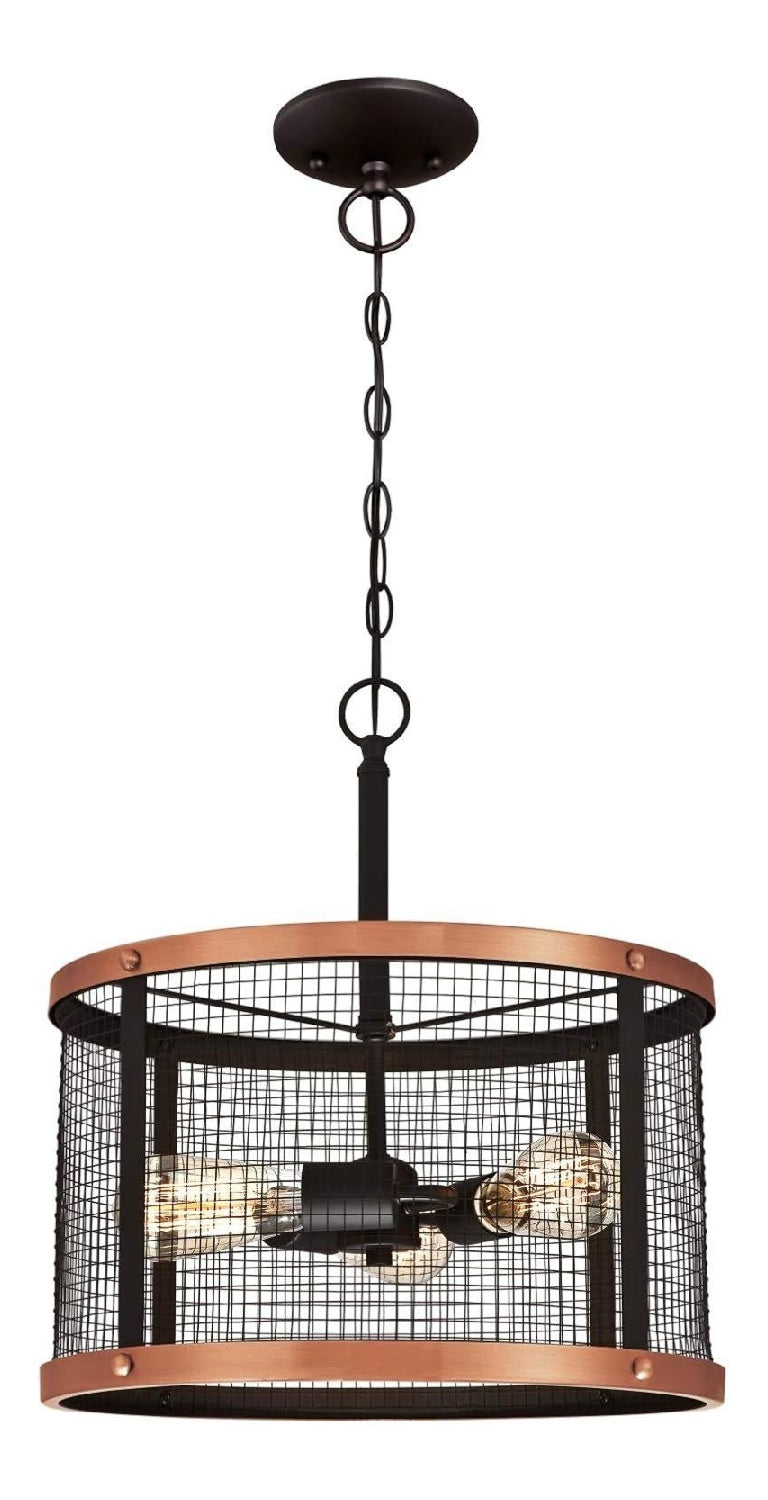 Suspension Bronze et Cuivre au style moderne avec conception fonctionnelle