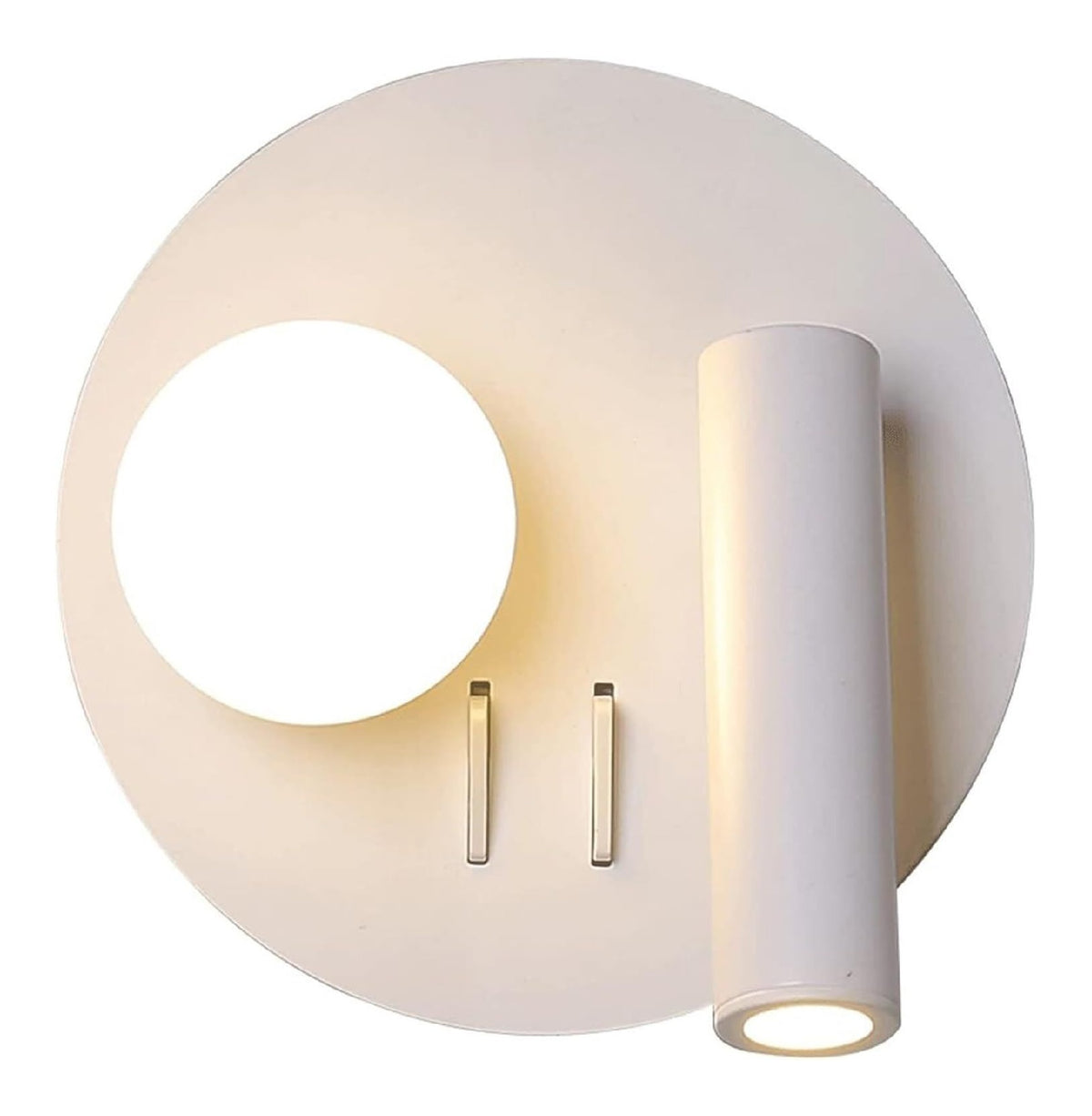 Applique murale decoratif Ambre et Rouge avec diffusion lumineuse harmonieuse 3 W