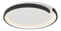 Eclairage Noir et Blanc contemporain en version plafonnier 200 W