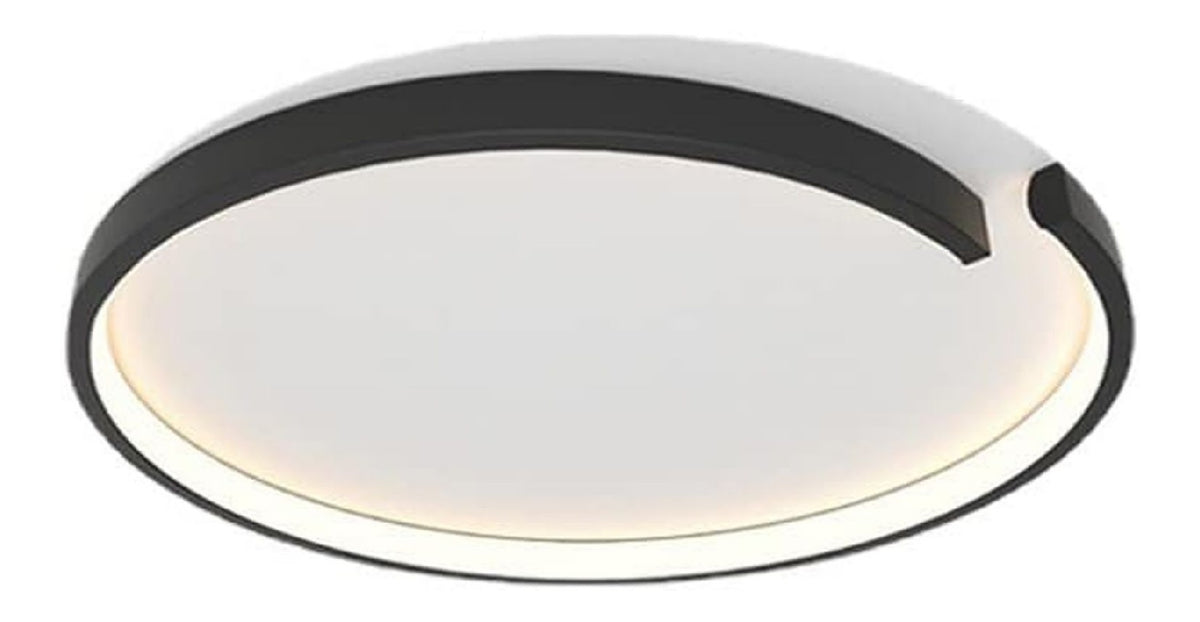Eclairage Noir et Blanc contemporain en version plafonnier 200 W
