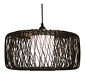 Eclairage Noir et Ambre contemporain en version suspension 40 W E27 SH-2207