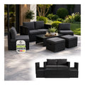 Juskys salou ensembles de salons de jardin de jardin