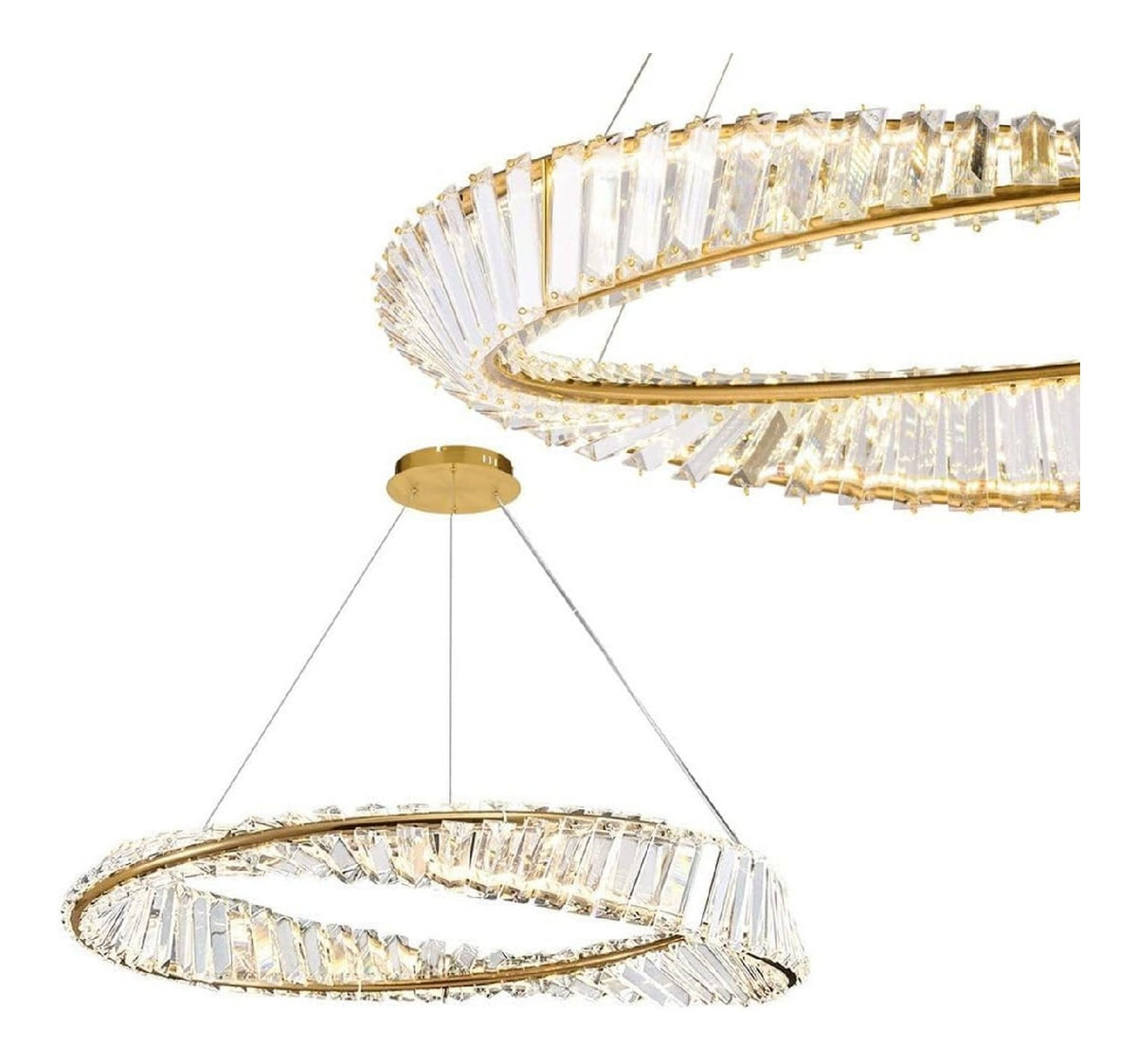 Suspension decoratif Ambre avec diffusion lumineuse harmonieuse NP-5686