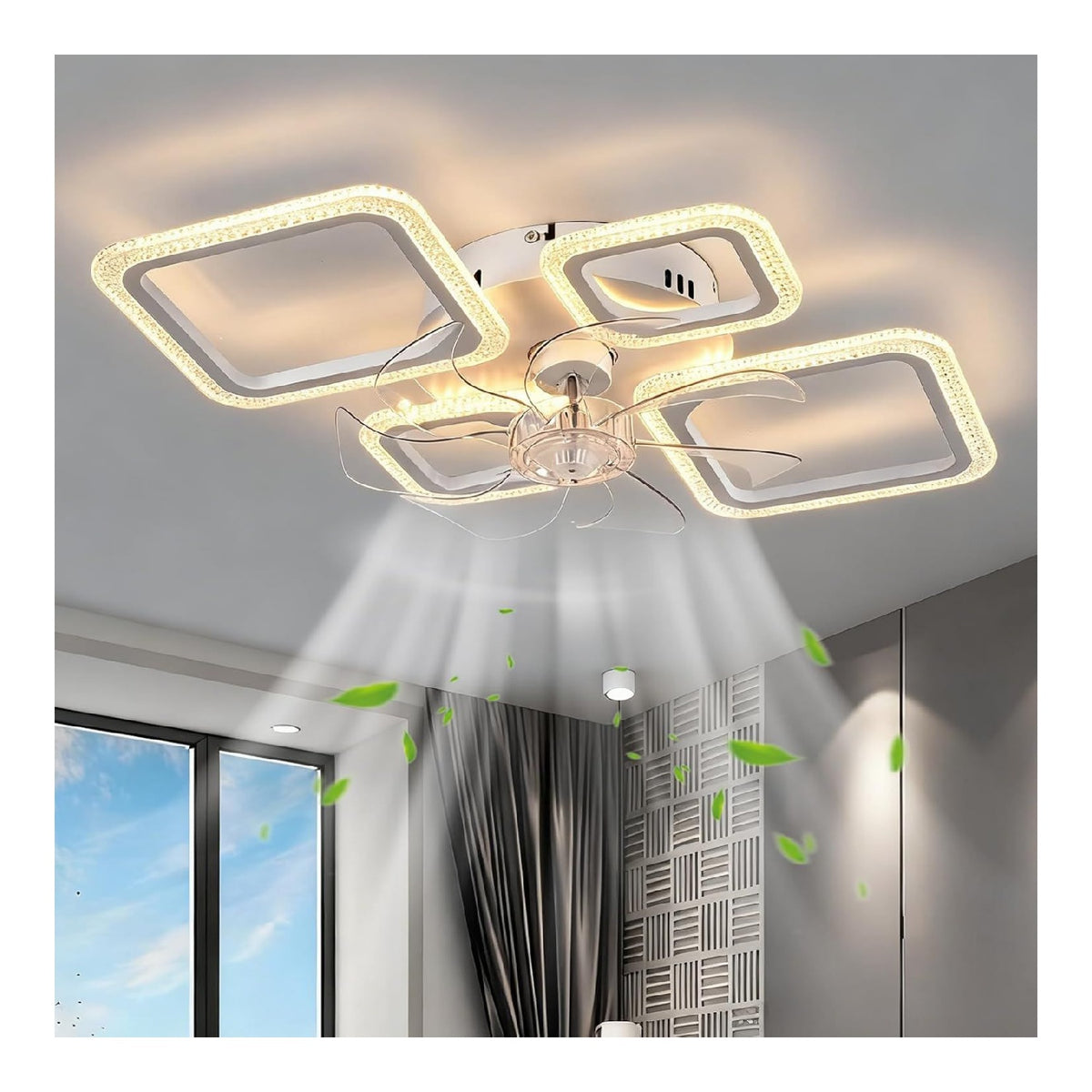 Luminaire Blanc et Ambre au style moderne avec conception fonctionnelle NM-1387