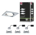Plafonnier Blanc aux lignes epurees avec eclairage confortable 5W 2700 K
