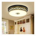 Lustre decoratif Noir et Blanc avec diffusion lumineuse harmonieuse 24 W 3000 K