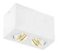 Plafonnier Blanc et Ambre au style moderne avec conception fonctionnelle 16 W 3000 K